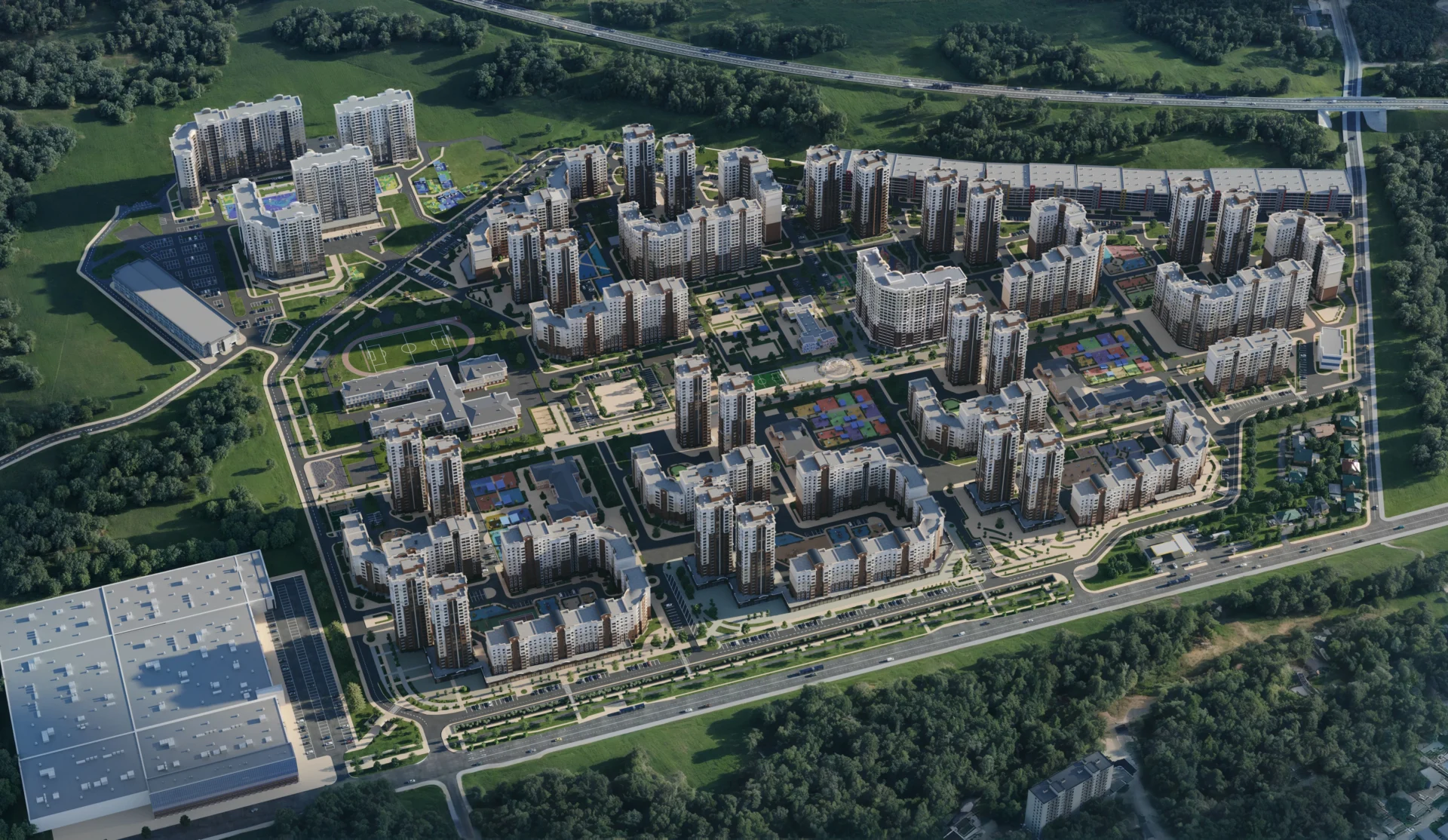 Генплан: Микрорайон Жигулина Роща